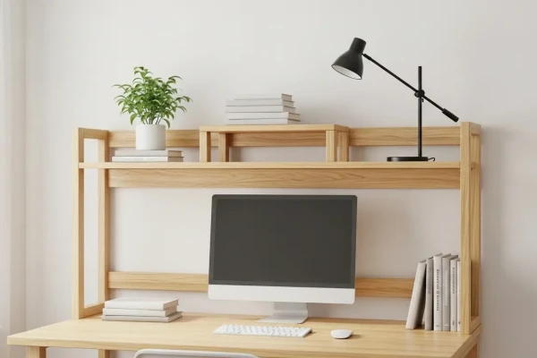 Rak meja kerja paling fungsional: 10 ide penyimpanan hemat tempat