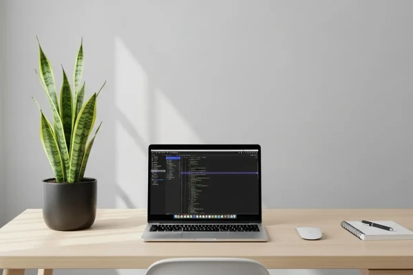 Tanaman hijau paling tangguh: 7 pilihan terbaik untuk ruang kerja minimalis